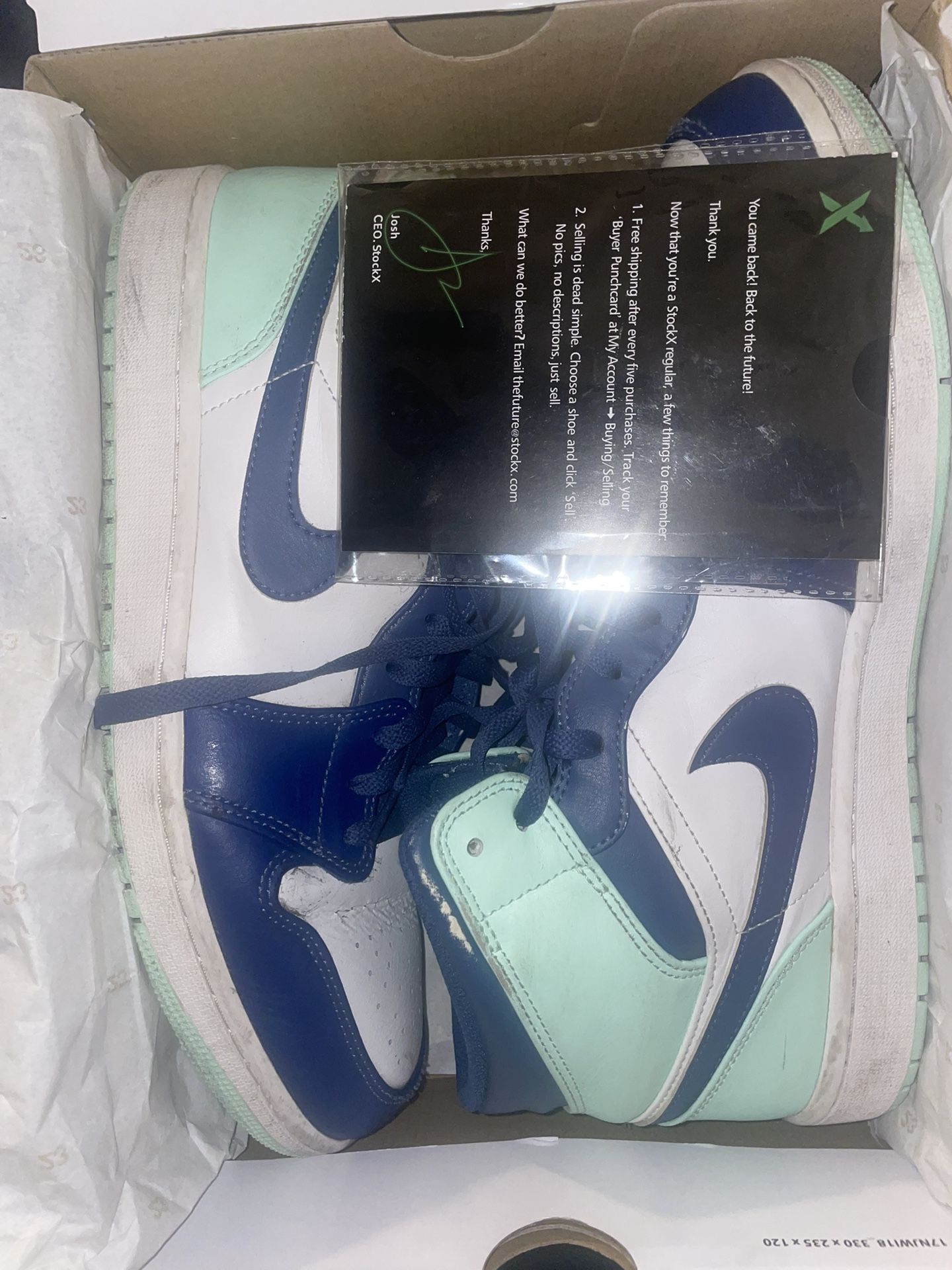 Cyan And Blue Air Jordan’s