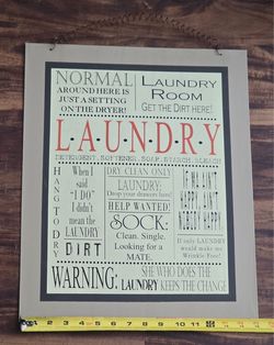 Laundry Decor