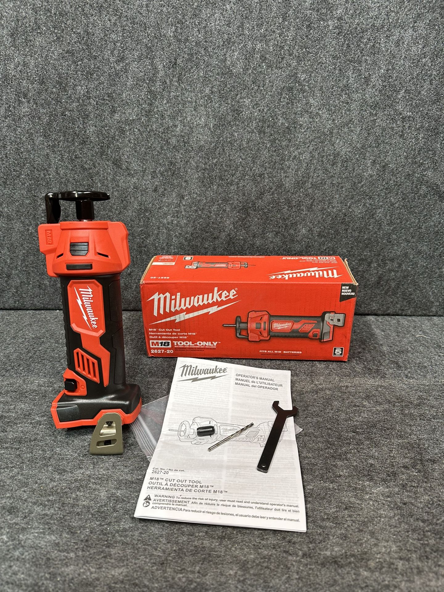 M18 18V Lithium-Ion Cordless Drywall Cut Out Rotary Tool 