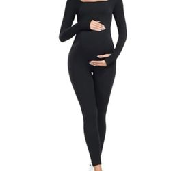  Maternity Seamless Yoga Jumpsuits Small