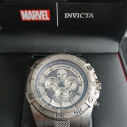 Invicta Marvel Punisher Limited Edition Numbered Watch 
