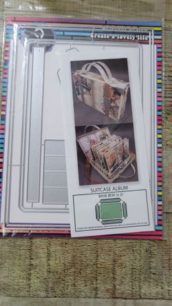 Alina Crafts Suitcase Die Set BRAND NEW