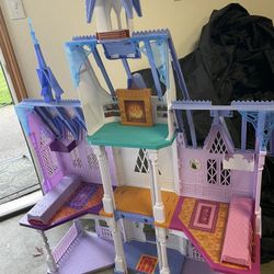 Frozen Barbie Castle