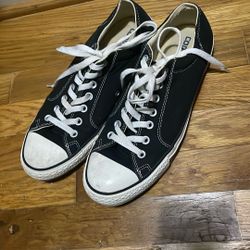 Converse Chuck Taylor All Star Ox Low Top Black Men’s Size 9