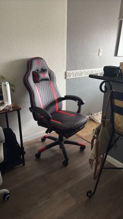 Red and Black gaming chair