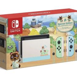 Nintendo Switch Animal Crossing Special Edition 