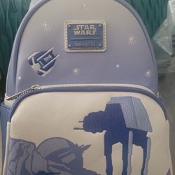 Disney Star Wars  Loungefly  Backpack.  New
