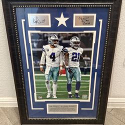 DAK AND ZEKE SIGNED FRAME