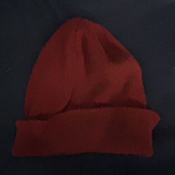 Red Beanie Hat Men Casual Solid Winter Fall Warm Soft Knit Stretchy One Size