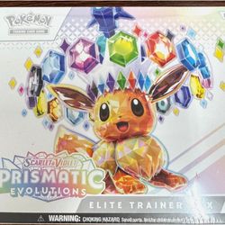 2x Prismatic Evolution ETB Sealed