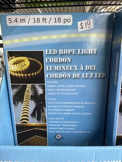 Everstar LED rope light 18ft