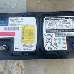Mercedes Battery