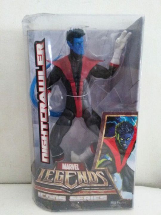 12 Inch Marvel Legends Icons Nightcrawler Collectible Action Figure