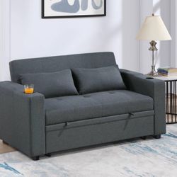 Sofa Bed With Cup Holders