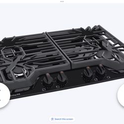 New sealed box Frigidaire 30-in 4 burners Black Gas Cooktop $450.00 O.B.O.