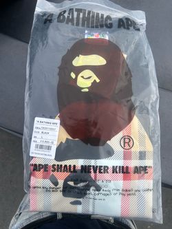 black bape shirt