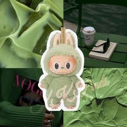 Labubu Exciting Macarons Green Grape 