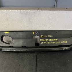 2020-2021-2022 HYUNDAI PALISADE FRONT COVER RADIATOR GRILL UPPER OEM USED