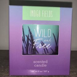 Wild & Free “Indigo Fields” Candle