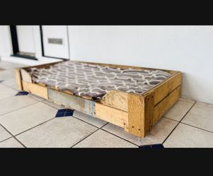 Dog Bed Real Wood