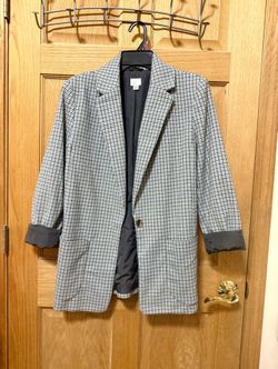 A New Day Oversized Checkered Blazer - Women’s Size XS