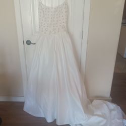 Wedding gown,wedding dress,size 10