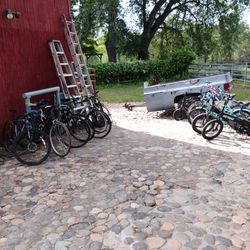 (5) E-Bikes & (6) Road/Mountain Bikes