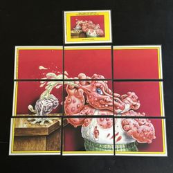 Garbage Pail Kids Full 9 Card Puzzle Of Squirtin’ Stephen