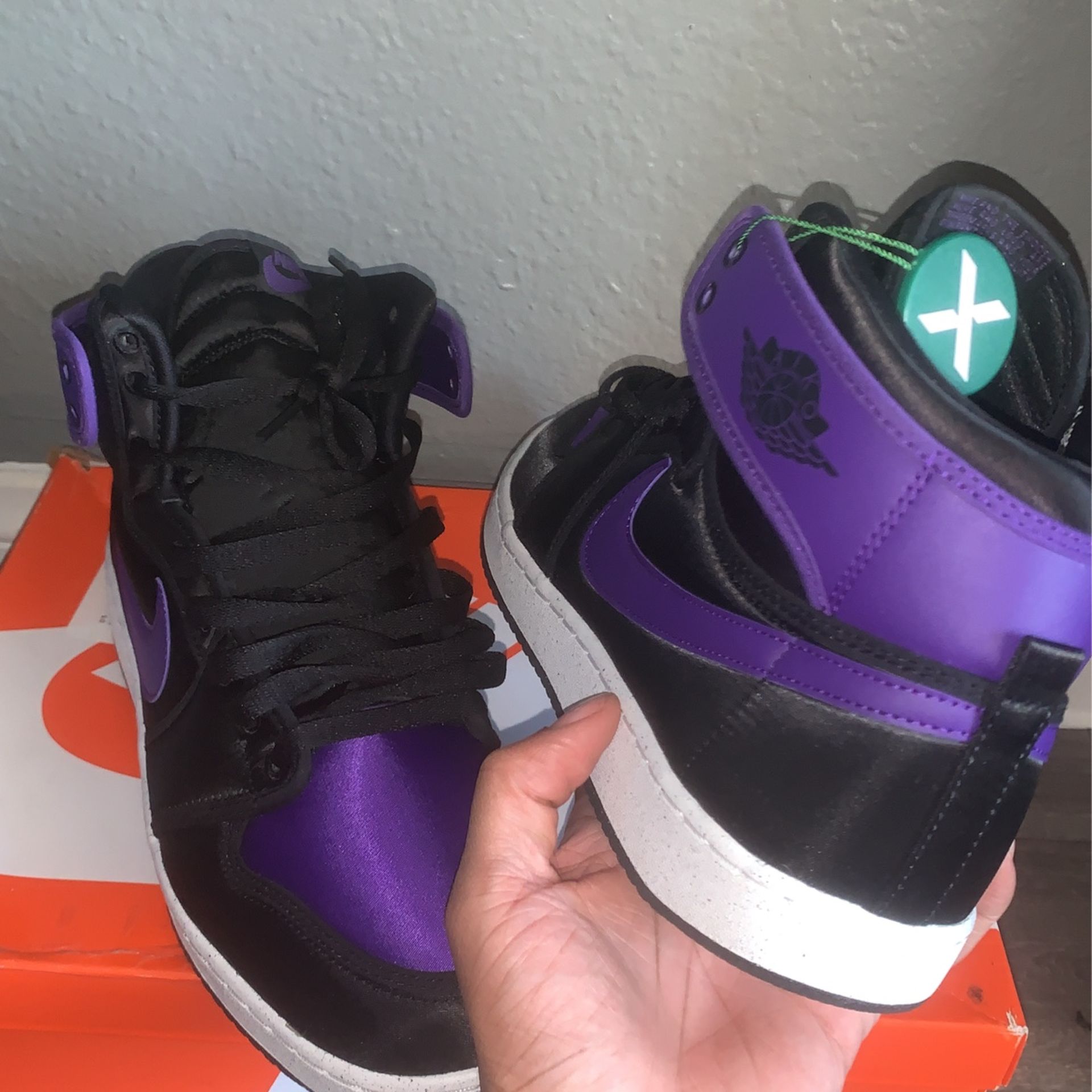 Ajko Purple Jordan Sneakers Jordan Black Field Purple Jordan AJKO