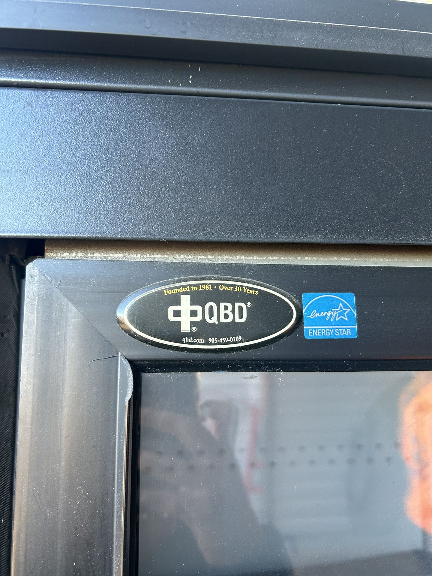 QBD 2 Door Commercial Glass Door Cooler / Merchandiser – Used