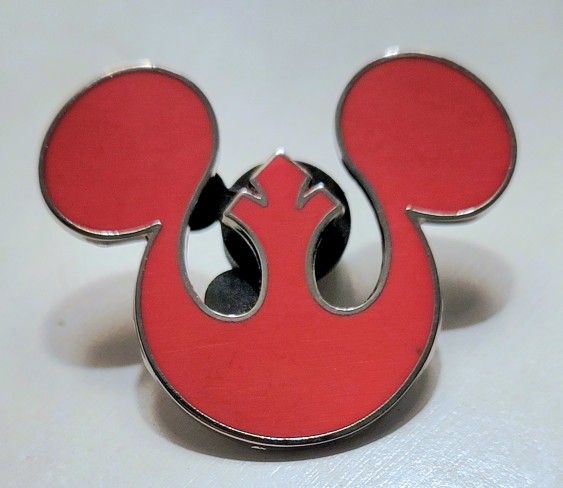 2008  Disney Classic Star Wars Rebel Alliance Red Squadron Logo Metal Pin