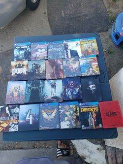 Limited edition Steelbook $60! Each. They not plastic they metal Playstation 4 PS4 Games Juegos $60+ cada uno o 2 por $100! All works 100%