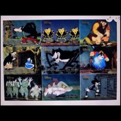 1995 Skybox “Disney Premium” Foil Chase Card Set #81 thru #89. (9-Card Lot). OFFERS WELCOMED!!😎
