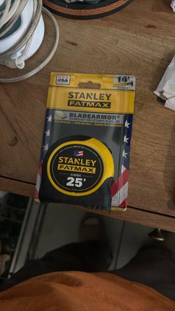 Stanley Fat max tape Measure