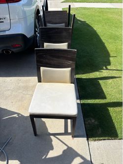 4 chairs