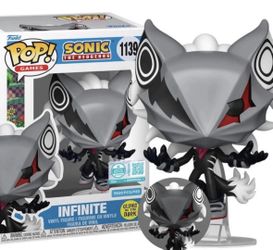Sonic the Hedgehog Infinite Funko Pop #1139 LE 9500 PCS Glow Protector Preorder