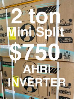 2 ton Mini Split ac a/c air conditioner