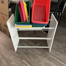 Toy/books Children Organizer Furniture