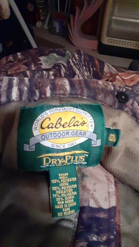 Cabelas Insulated Camo Pants