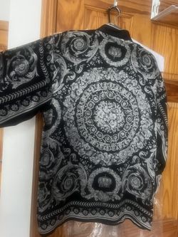 Versace Genelli 100% Silk Baroque Design OBO