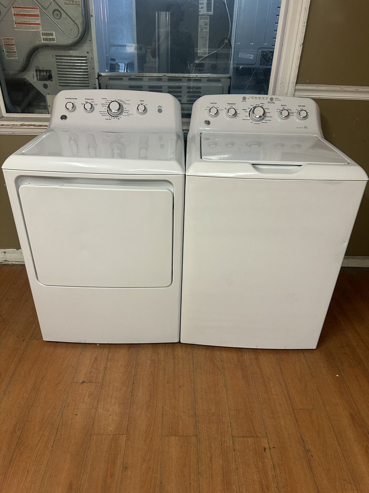 Washer And Dryer Set, Top Load Washer , Electric Dryer