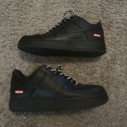 Supreme Air Force 1 Black Size 10 Men’s