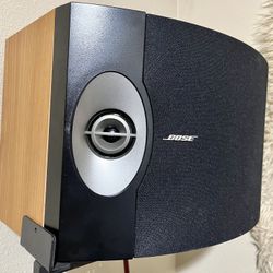 Bose 301 V Wood Cabinet Pair