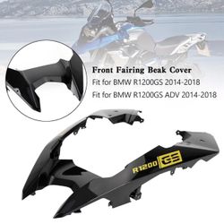 Bruce & Shark Front Nose Fairing Beak Fender Cover BLACK Fit for BMW R1200GS 