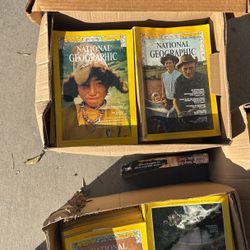 Old Nation Geographic Magazines
