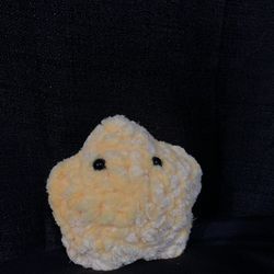 Handmade Crochet Mini Yellow Star
