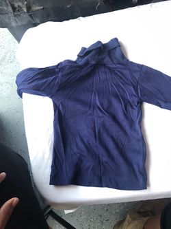 3T navy blue turtle neck light weight