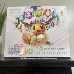 Pokemon Center Prismatic Evolution ETB