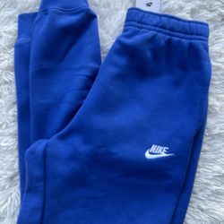 New Nike Men Blue Sweatpants in size Small 