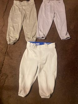 Lot of 3 Youth Baseball Pants Size Large-XL $10 each